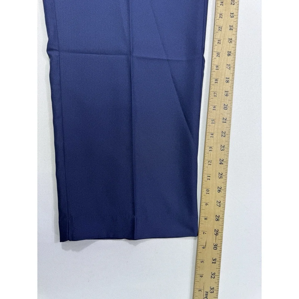 Croft & Barrow Easy Care Dress Pant Men 48x30 (48x29.5) NWT Admiral Navy Classic